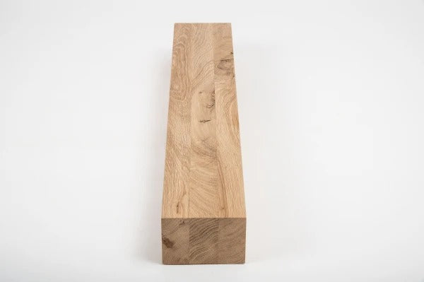 Lepené dubové hranoly Rustic 80x120 mm – prírodné, neošetrené