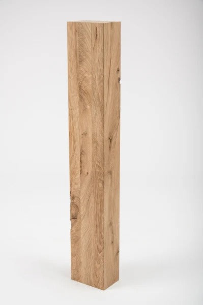 Lepené dubové hranoly Rustic 80x120 mm – prírodné, neošetrené