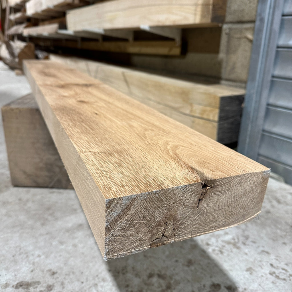 Dubový komorovo sušený trám – hobľovaný masív 1455 x 180 x 62 mm na konštrukcie a truhlárstvo