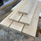 Biely dub 1,75" – masívne dosky opracované na 4 strany (S4S), silené a stabilizované kiln-dried
