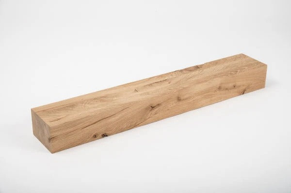 Lepené dubové hranoly Rustic 80x120 mm – prírodné, neošetrené