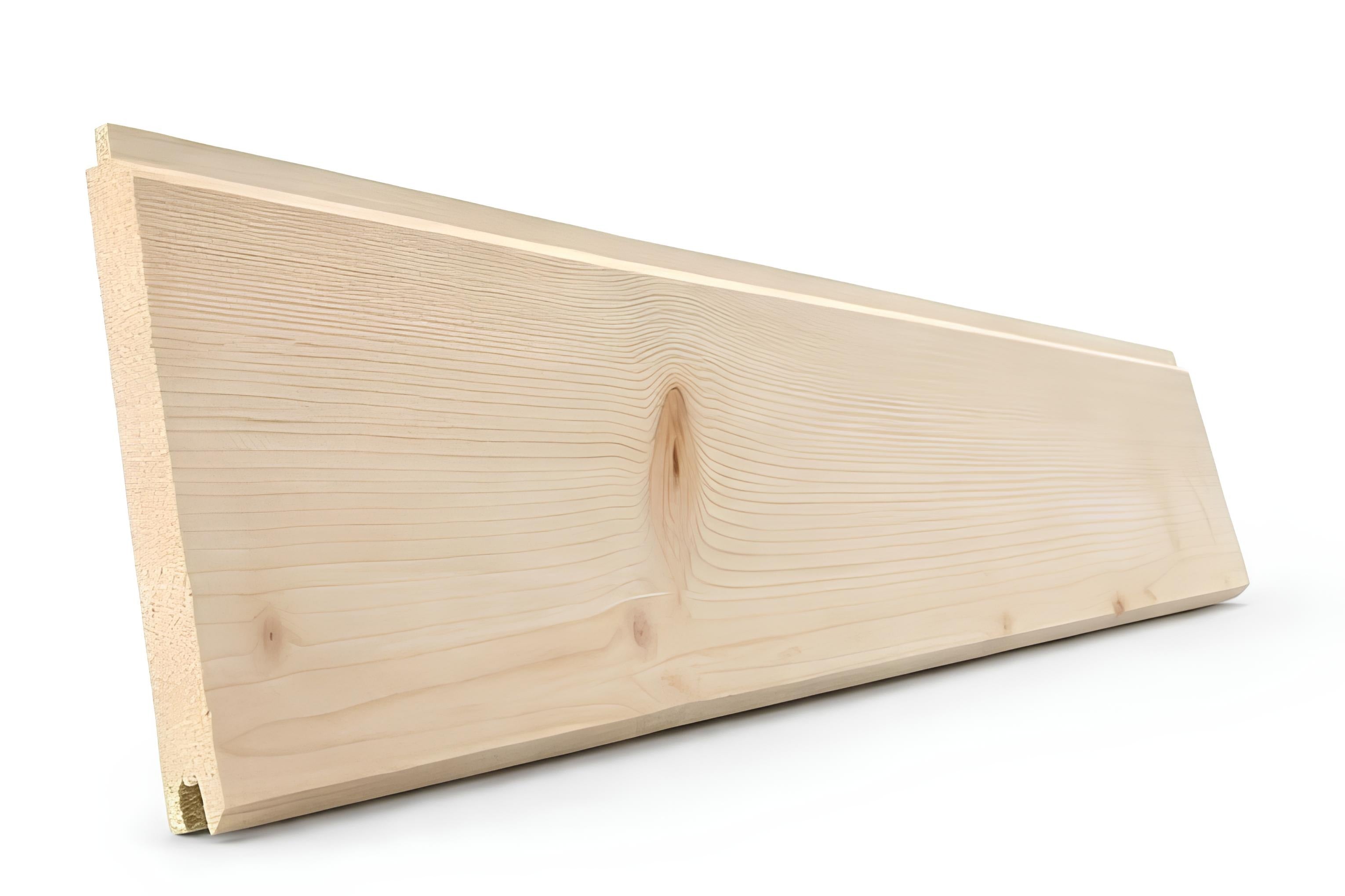 Smrkové profilované desky 15 mm × 13 cm – podbití, fasáda, sauna a zahradní stavby