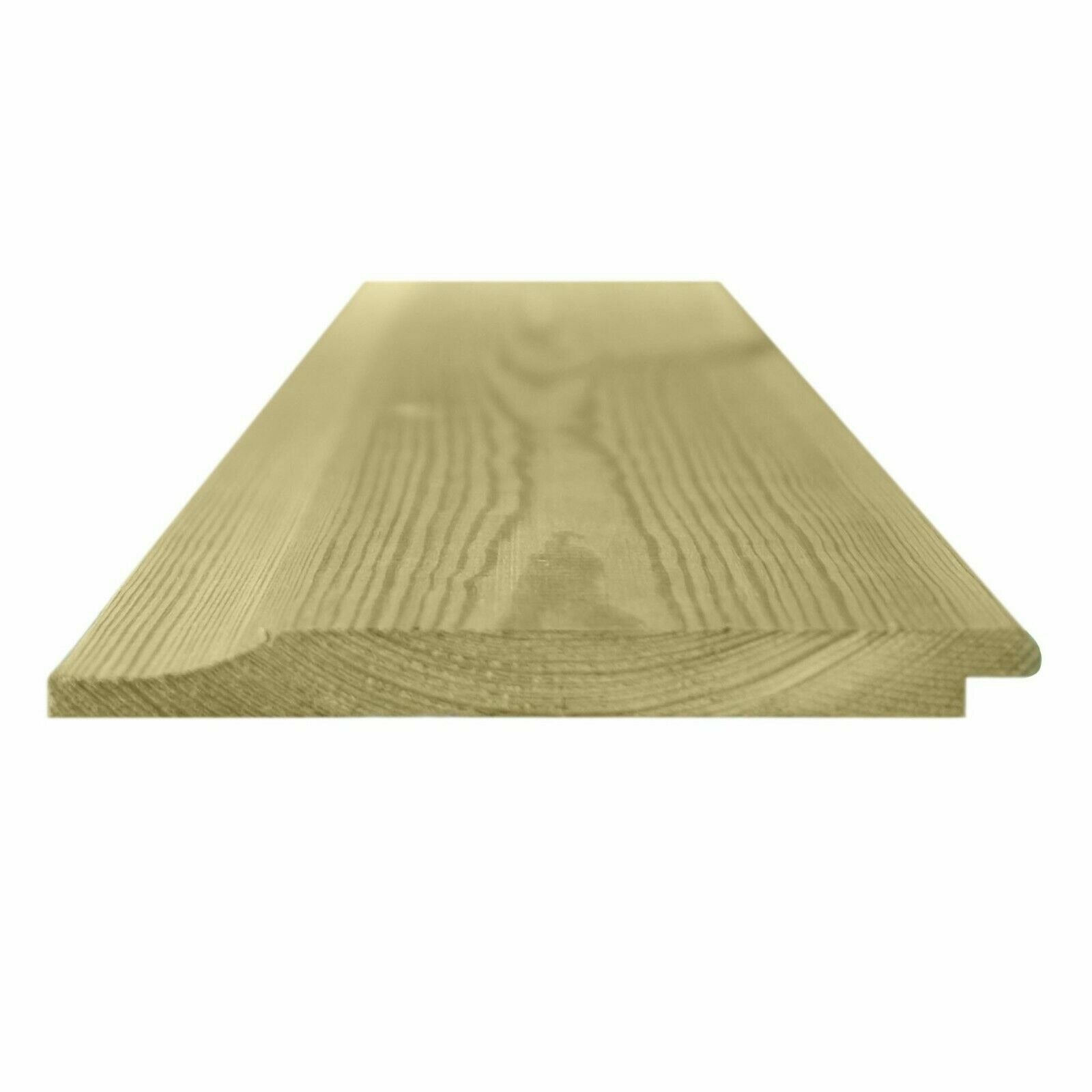 Impregnované shiplap dosky na ploty a záhradné domky – balík 4 ks 19x125mm x 2,4m